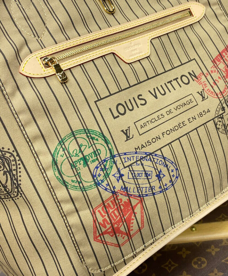 Louis Vuitton Neverfull Bandouliere Inside Out GM M11948 Brown